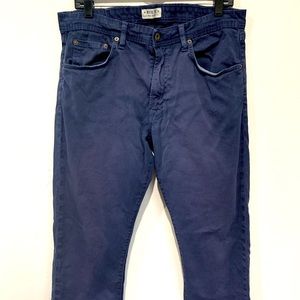 Rye 51 Size 34 Navy Twill Pants Men’s